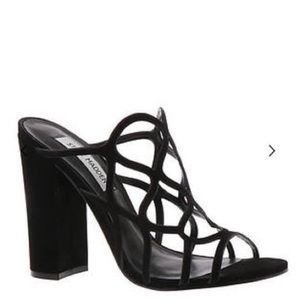 Steve Madden black Carlita Heels